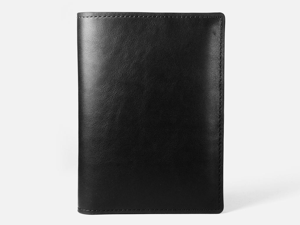Black Travel Wallet - Passport Wallet For Traveling